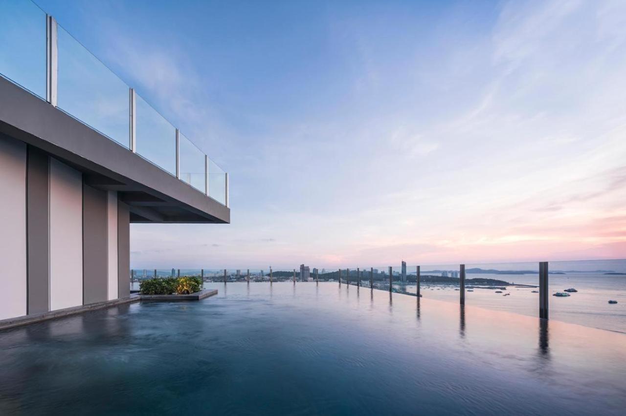 Great Location With Infinity Pool -Central Pattaya Lägenhet Exteriör bild