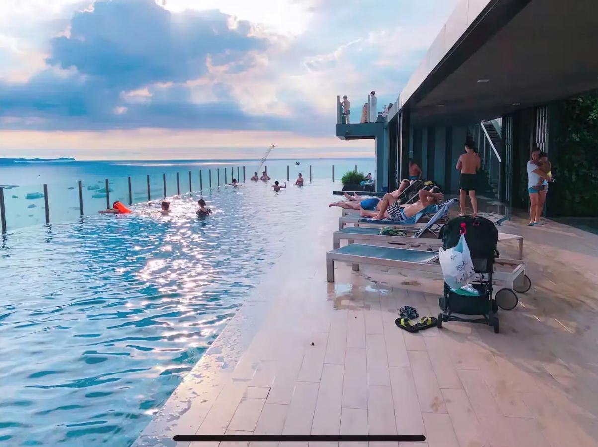Great Location With Infinity Pool -Central Pattaya Lägenhet Exteriör bild