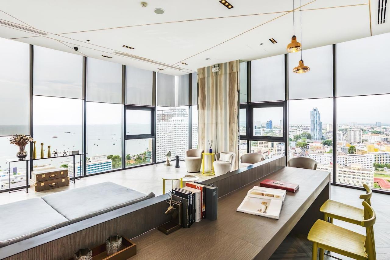 Great Location With Infinity Pool -Central Pattaya Lägenhet Exteriör bild