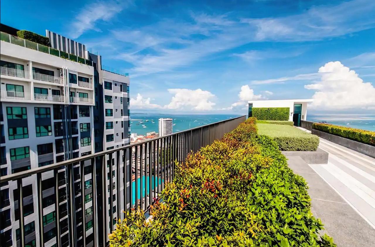 Great Location With Infinity Pool -Central Pattaya Lägenhet Exteriör bild