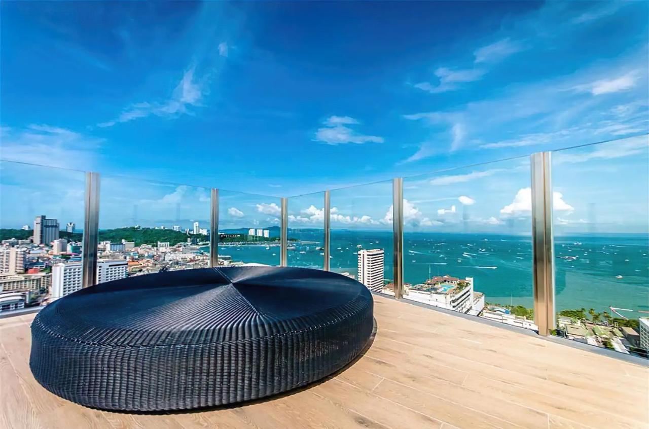 Great Location With Infinity Pool -Central Pattaya Lägenhet Exteriör bild