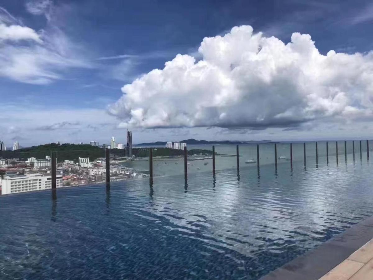Great Location With Infinity Pool -Central Pattaya Lägenhet Exteriör bild