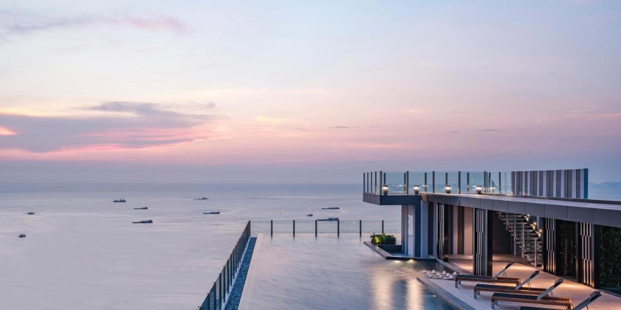 Great Location With Infinity Pool -Central Pattaya Lägenhet Exteriör bild