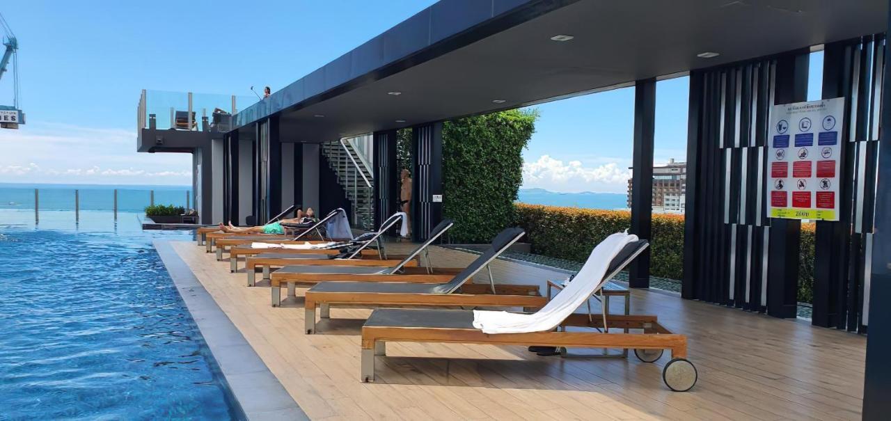 Great Location With Infinity Pool -Central Pattaya Lägenhet Exteriör bild
