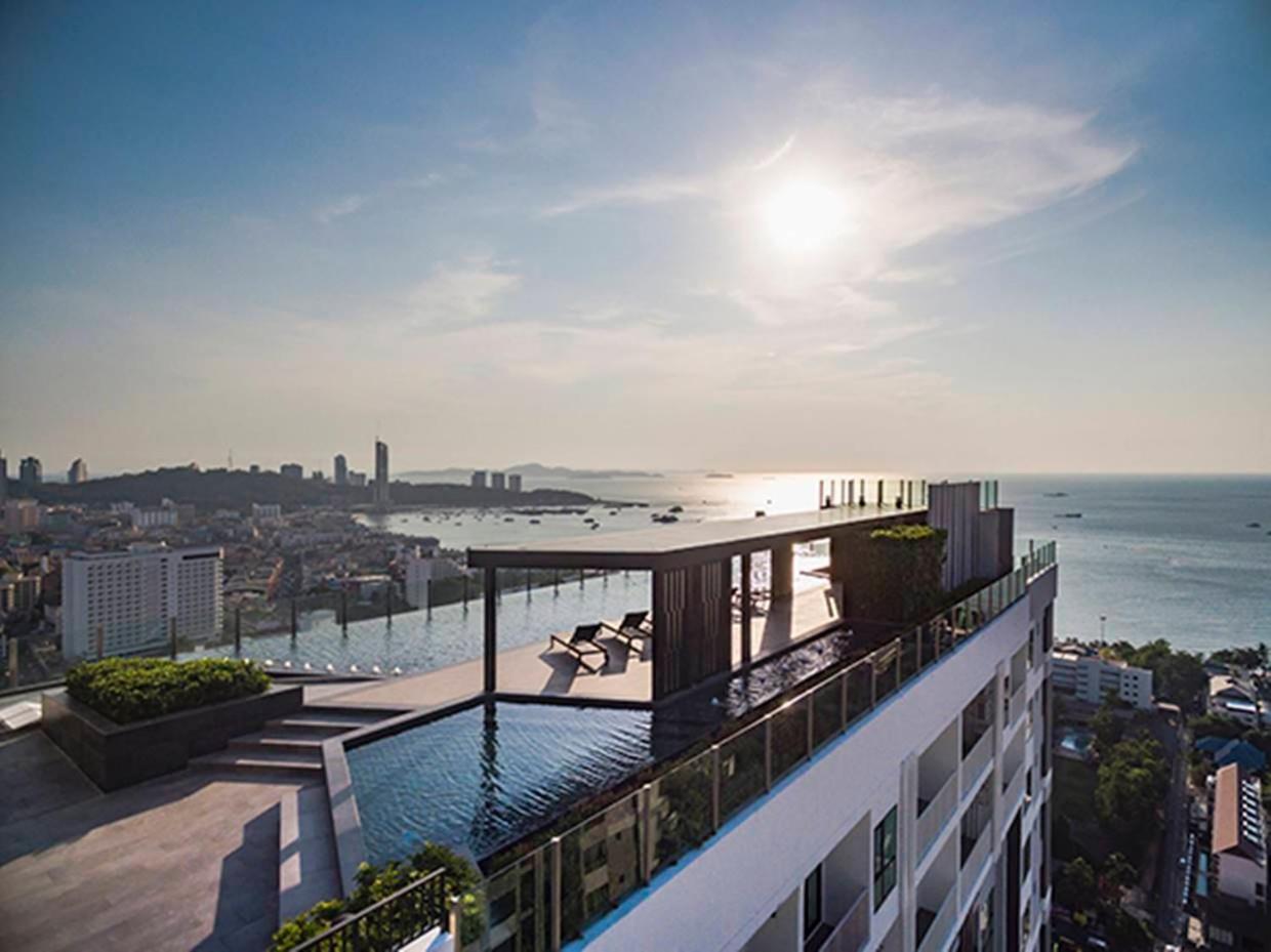 Great Location With Infinity Pool -Central Pattaya Lägenhet Exteriör bild